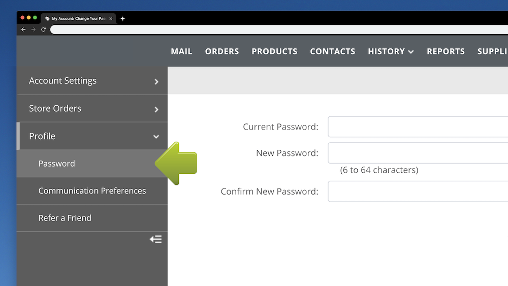 Change or Reset Your Account Passwords – Endicia