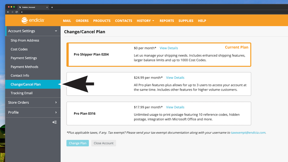 manageaccountchangecanceltabendicia71422.png