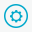 Endicia toolbar. Settings. icon button